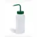 Bel-Art LDPE Wash Bottles 116280500, 500ml, Green Cap, Wide Mouth, 6/PK