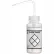 Bel-Art LDPE Wash Bottles 116430238, 250ml, Write On Label, Natural Cap, Wide Mouth, 3/PK