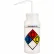 Bel-Art LDPE Wash Bottles 117160010, 500ml, Machine Oil Label, Natural Cap, Wide Mouth, 4/PK