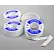 Bel-Art F24020-0000 Fluo-Kem Teflon® Lab-Thread Tape, 300 Feet Per Roll, 3 Rolls/PK