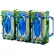 Bel-Art F24739-0003 Poxygrid Steel Triple Box Glove Dispenser Rack, 17-1/2" x 4-1/4" x 8-1/4"
