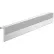 Baseboarders® Basic Series 3 ft Steel Easy Slip-on Baseboard Heater Cover, White