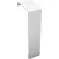 Baseboarders® Basic Series Steel Easy Slip-on Baseboard Heater Cover Coupler, White