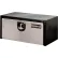 Buyers Steel Underbody Truck Box w/ SS Door - Black 18x18x36 - 1702705