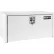 Buyers Steel Underbody Truck Box w/ Stainless Steel T-Handle - White 14x16x24 - 1703400