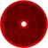 Buyers 3.1875" Red Round DOT Bolt-On Reflectors - 5623316 - Pkg Qty 10