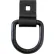 Buyers Products B38S Bolt-On Forged 1/2" D-Ring with Integral Bracket - Black