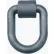 Buyers Products B50 Weld-On Forged 1" D-Ring - Gray