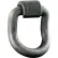 Buyers Products B5055 Weld-On Forged 1" D-Ring with 55° Angle - Gray