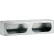 Dual Oval Stainless Steel Light Cabinet - LB3163SST