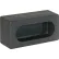 Single Oval Black Poly Light Cabinet - Min Qty 2