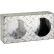 Dual Round Diamond Thread Aluminum Light Cabinet - LB6123ALDT
