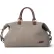 Bugatti Contrast Collection Duffle Bag, Adjustable and Removable Shoulder Strap, Gray