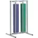 Bulman Products Vertical Double Roll Dispenser for 48" Material Width, 26"W x 25"D x 56"H, Light Gry