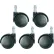 Bevco RBCS Dual Wheel Reverse Braking Casters