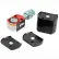 BVA Hydraulic Flat Body Cylinder Kit W/ CR38F Coupler, 5 Ton, 0.24" Stroke