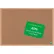 MasterVision Earth Cork Board, Oak Frame, 36"W x 24"H