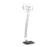 MasterVision Contemporary Sign Stand, Silver/Black, 8" x 42"