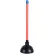 Boardwalk® Toilet Plunger, 18" Plastic , 5.63", Red/Black, 6/case