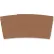 Boardwalk® Cup Sleeves, Fits 10 - 20 oz Hot Cups, Kraft, 1,200/case