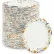 Boardwalk® Deerfield Printed Paper Plates, 6" Dia., Pack of 1000