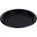 Boardwalk® Hi-Impact Plastic Dinnerware, Plate, 6", Black, 1,000/case