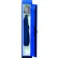 Bradley® 1-Tier 1 Door Wardrobe Locker w/Padlock Hasp, 12"W x 12"D x 72"H, Deep Blue, Assembled