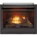 Duluth Forge Liquid Propane Ventless Gas Fireplace Insert with T-Stat Control, 26000 BTU, Black