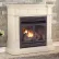 Duluth Forge Dual Fuel Ventless Gas Fireplace w/ Mantel, 32000 BTU, Remote Control, Antique White