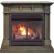 Duluth Forge Dual Fuel Ventless Gas Fireplace w/ Mantel, 32000 BTU, T-Stat Control, Slate Gray