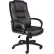 Boss Executive Office Chair with Arms - Synthetic Leather - High Back - Black