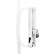 Prime-Line® Sliding Door Handle, Flush Mount, White, C 1197