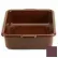 Cambro 21155CBR131 - Cambox (Includes Handle)15-3/16"L x 20-1/4"W x 4-15/16"D, Dark Brown, - Pkg Qty 12