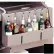 Cambro 730SR110 - Speed Rail, 7-bottle, 29x6-1/2x14-5/8, w/built-in partitions, Black