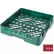 Cambro BR258163 - Camrack Base Rack Full Size 4" Inside Stack Height Red NSF - Pkg Qty 6