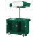 Cambro CVC55519 - Camcruiser Vending Cart, 55-3/16"L x 31-1/4"W x 93-1/2"H, Green