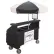 Cambro CVC72110 - Camcruiser Vending Cart, 1 full size pan, 6" deep, Black