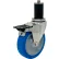Durable Superior Casters Swivel Expansion Stem Caster - 5"Dia. Nomadic, Derlin Bearing, Top Lk Brk
