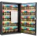 Barska CB12964 100 Keys Adjustable Key Lock Box 3"W x 14.74"L x 21.75"H, Black, Aluminum