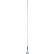 Carlisle® 60" Fiberglass Dust Mop Handle w/ Clip On Connector, White - Pkg Qty 12