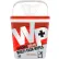 WipesPlus® Red Square Multi-Task Buckets & Red Lids, 4 Buckets/Case