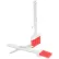 Carlisle 4040505 - Silicone Basting Brush 3", Red - Pkg Qty 12