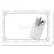 Dinex DX5350M - Filigree Traycover W/Straight Edge Round Corner, 13-5/8" x 18-3/4", 1000/Cs