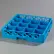Carlisle RC1614 - Opticlean™ 16-Compartment Cup Rack, Blue - Pkg Qty 6