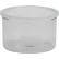 Cambro® Crock W/ Lid, 6-1/4" Dia. x 4-5/16"H, Clear - Pkg Qty 12