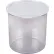 Cambro® Crock W/ Lid, 6-3/16" Dia. x 6-3/4"H, Clear - Pkg Qty 6