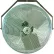 TPI 24" Industrial Workstation Wall Mount Fan, 2,900 CFM, 1/8 HP