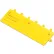 Wearwell® ErgoDeck® Heavy Duty Ramp 7/8" Thick 1.5' x 1.5' Yellow - Case of 10