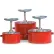 Eagle Steel Plunger Cans - 6-1/4" Dia.X8"H - 1-Quart Capacity