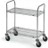 Metro® Super Erecta Steel Wire Utility Cart w/2 Shelves, 150 lb. Capacity, 72"L x 24"W x 39"H